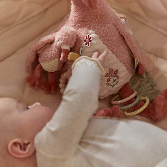Little Dutch Pendant Fabric Flamingo Toy for Newborns