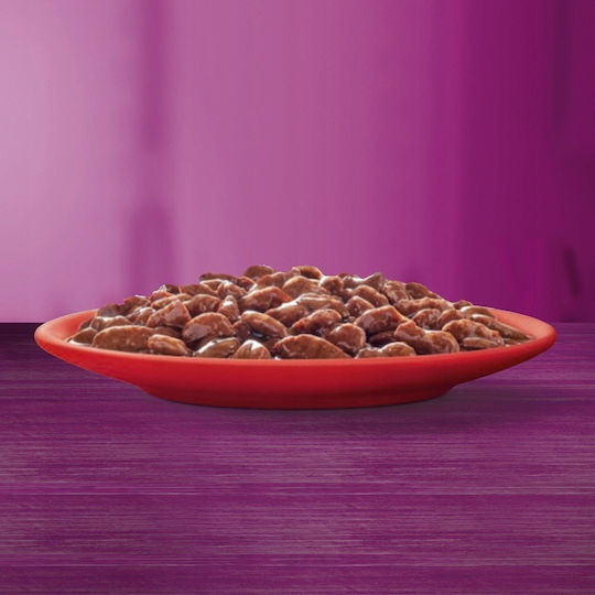 Whiskas Wet Cat Food for Adult Cats 12x85gr