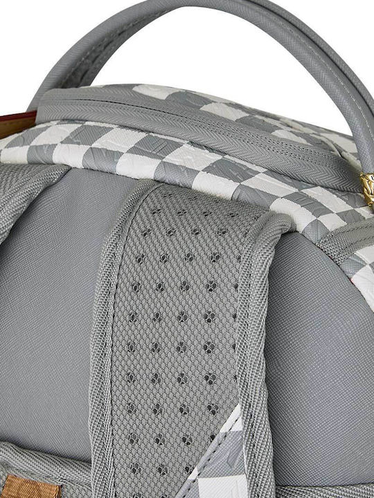 Sprayground DLXSV School Backpack Junior High-High School with Water Bottle Holder Check Cream 29 x 15 x 45cm 2026