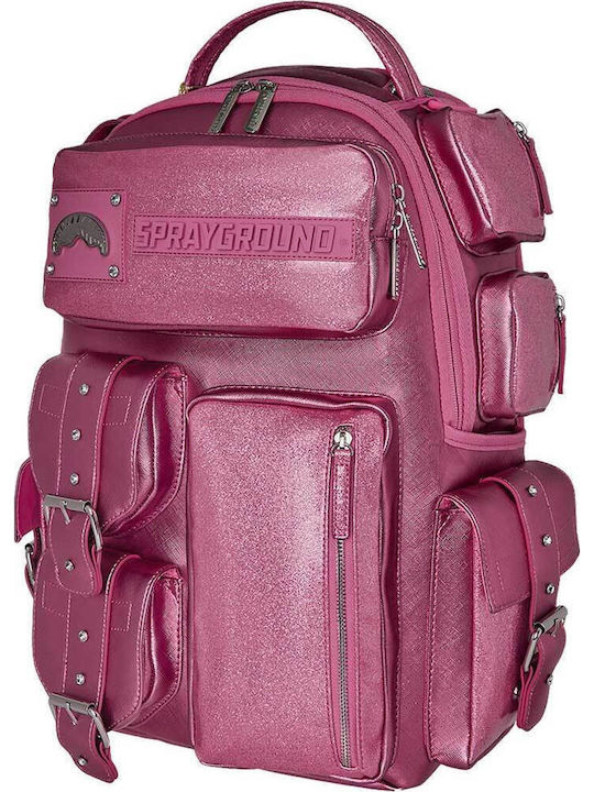 Sprayground Σχολική Τσάντα Πλάτης Γυμνασίου - Λυκείου με Θήκη για Παγούρι Glitter Grit Trooper 29 x 15 x 45εκ