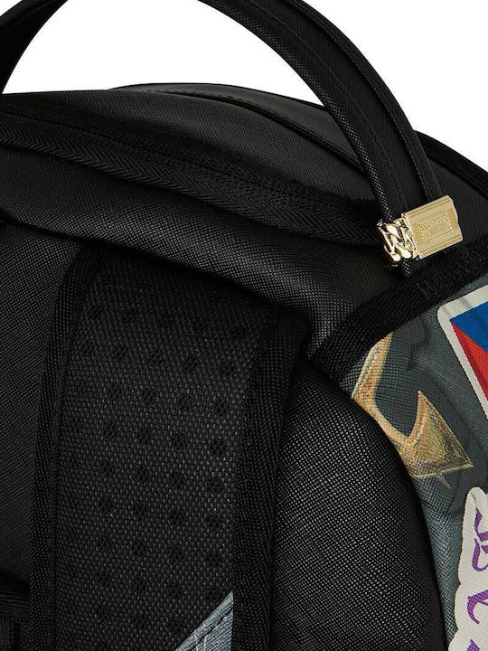 Sprayground Schulranzen Rucksack für Junior High-High School mit Flaschenhalter Jon Z Burned 29 x 15 x 45cm