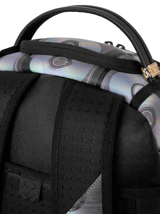 Sprayground Schulranzen Rucksack für Junior High-High School mit Flaschenhalter Jon Z Album Collection 29 x 15 x 45cm