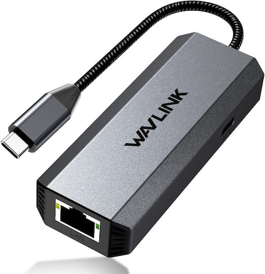Wavlink Adaptor de rețea USB-C cu conexiune cablată Gigabit Ethernet