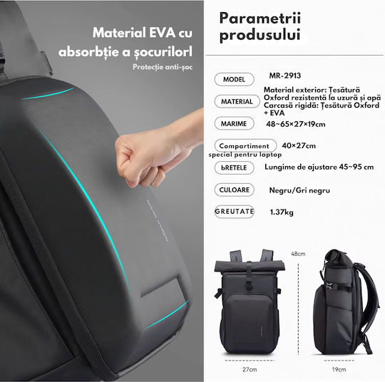 Qova Camera Backpack Small Black