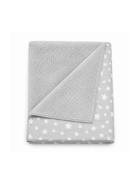 Babydecke Wickeltücher für Kinderzimmer Grau 60x90cm