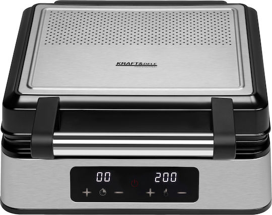 Kraft & Dele Waffle Maker 2-Slice 2200W