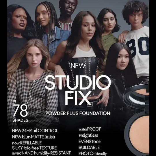 M.A.C Matte Powder Foundation Refill Studio Fix Powder Plus C45
