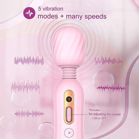 Evolved Novelties Instrument De Masaj Pentru Gât, Cap, Înapoi Și Picioare Cu Vibrație Și Funcție De Încălzire