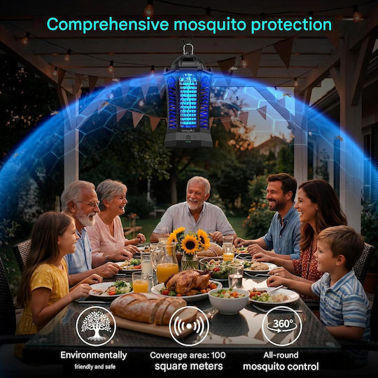 Lampa Aparat Electric Anti-Insecte Pentru Interioare Lumini LED 3W