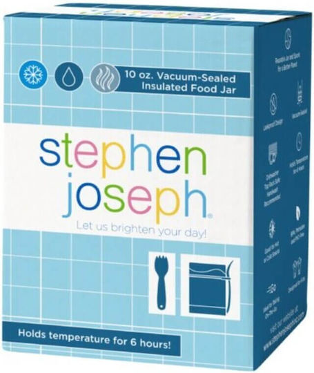 Stephen Joseph Set Shark Food Container School Insulated Lunch Bag Blue