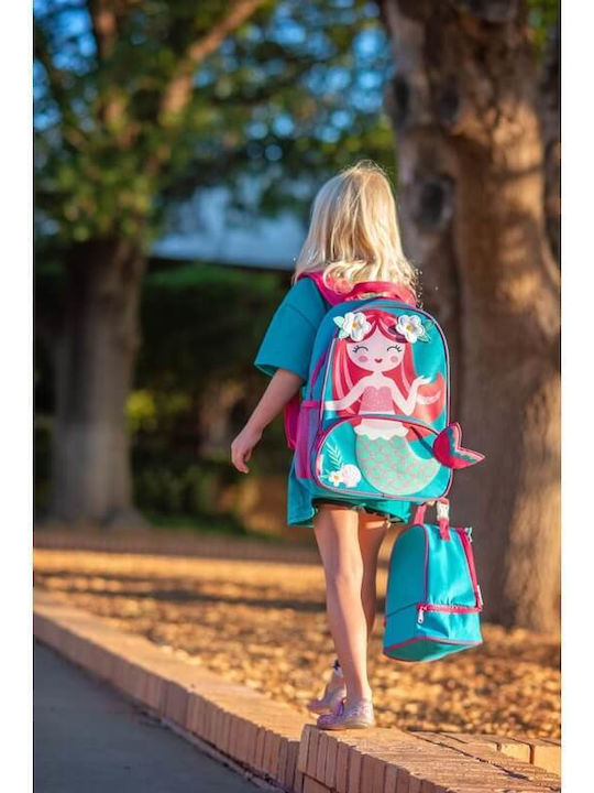 Stephen Joseph "Mermaid" Backpack - Stainless Steel Water Bottle - Lunch Box School Set