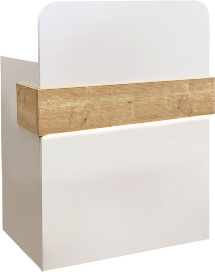 Megapap Professional Reception Desk W90xD43.6xH119.2cm
