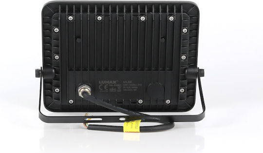 Lumax Waterproof LED Flood Light 50W Warm White 3000K IP65