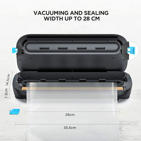 Aparat de vid cu lungimea maximă de sigilare 280mm automat Machine