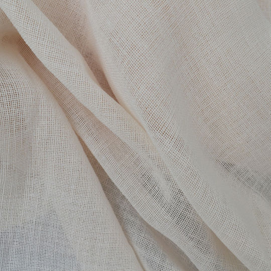 Saray Home Κουρτίνα με Τρέσα Ιβουάρ 210x280εκ.