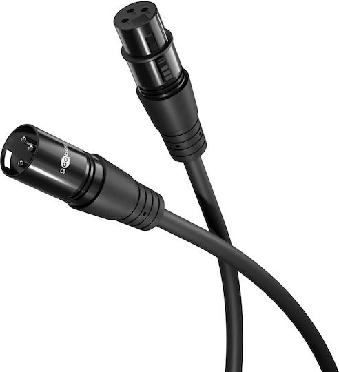 Goobay XLR кабел мъжки - Черен 2m 80029