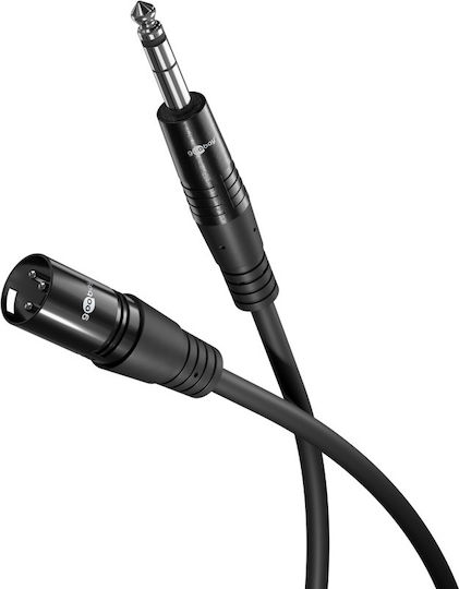 Goobay XLR кабел мъжки - Черен 3m 80052