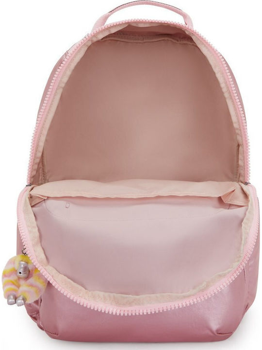 Kipling Seoul Backpack for Laptop 15" in Pink Colour