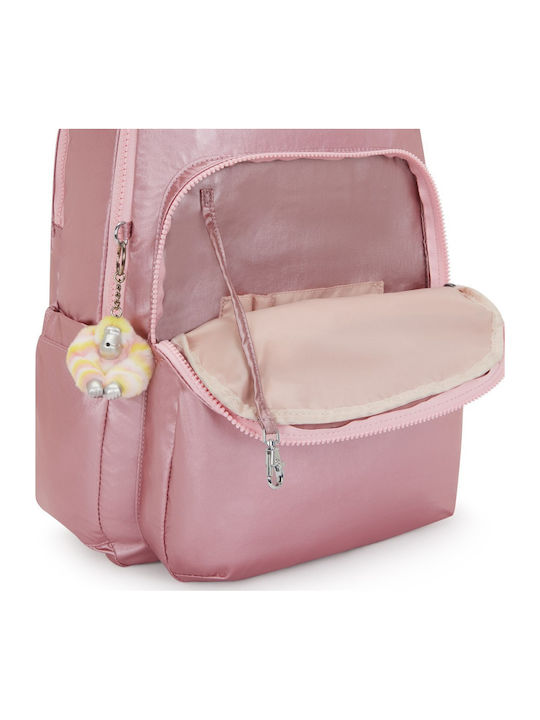 Kipling Seoul Backpack for Laptop 15" in Pink Colour