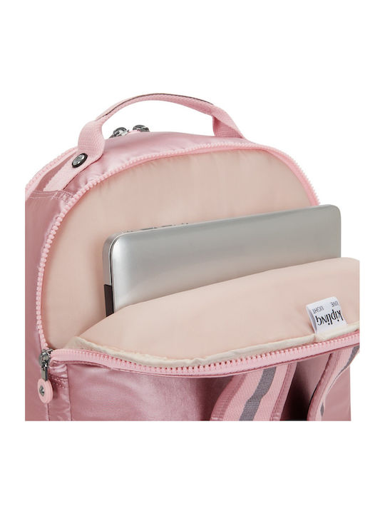 Kipling Seoul Backpack for Laptop 15" in Pink Colour