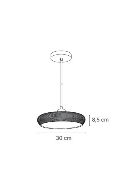 Inlight Orange Pendant Light