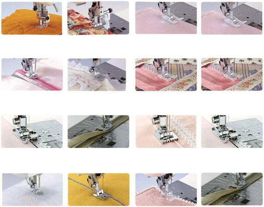 Set 32 Piciorușe Universale Accesorii Pentru Mașini De Cusut Acasă