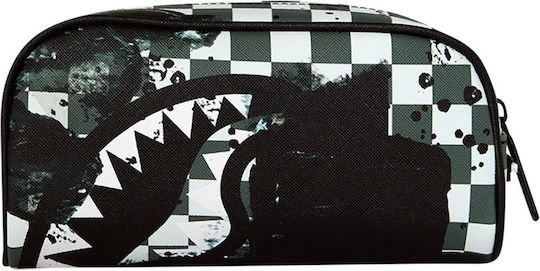 Sprayground Pencil Case Cylinder Painted Over Check