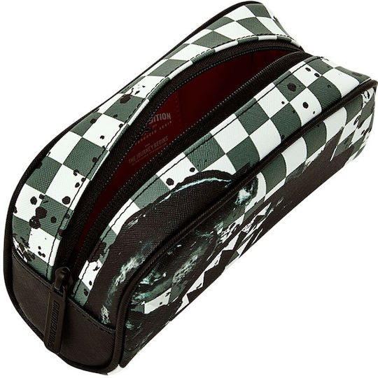 Sprayground Pencil Case Cylinder Painted Over Check