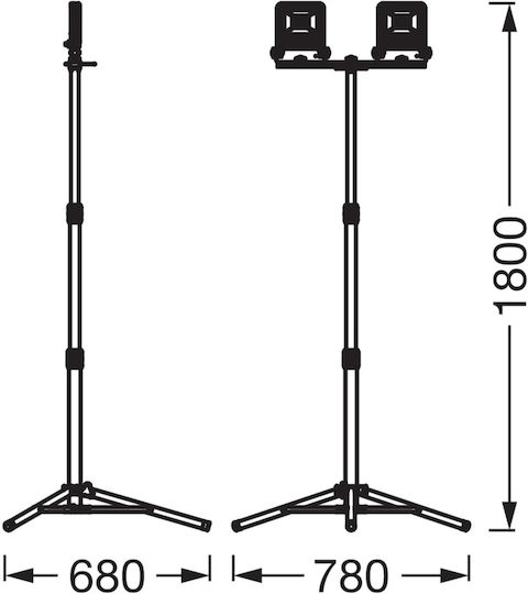 Osram Proiector LED Etanș 50W Alb Natural 4000K IP65