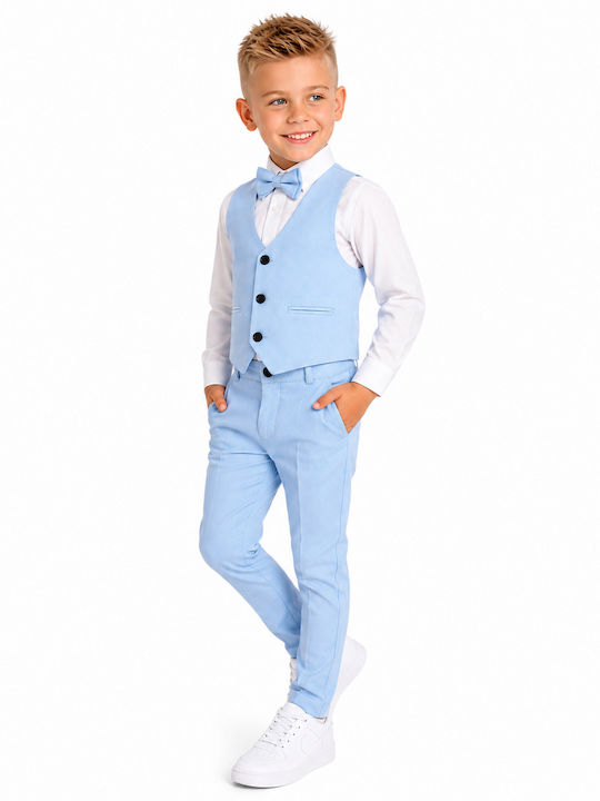 Kids' Suit Winter 5pcs Light Blue