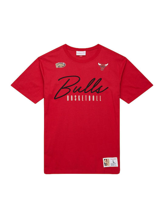 Chicago Bulls Sportlich Kurzarm T-Shirts Rote