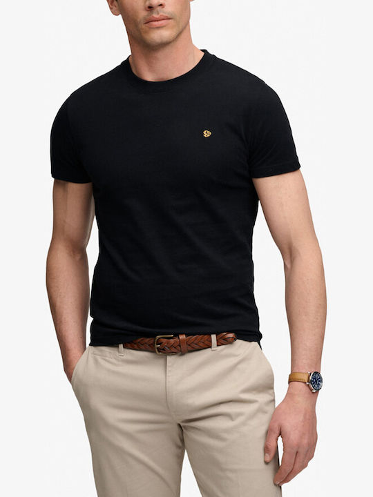 Logo Emb T-shirt Black/gold M1012473A-18a