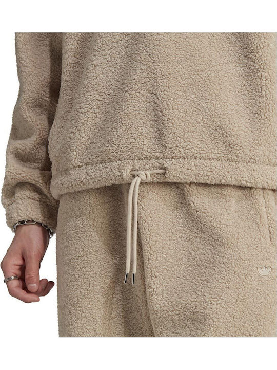 Premium Essentials Long Sleeve Beige Blouse