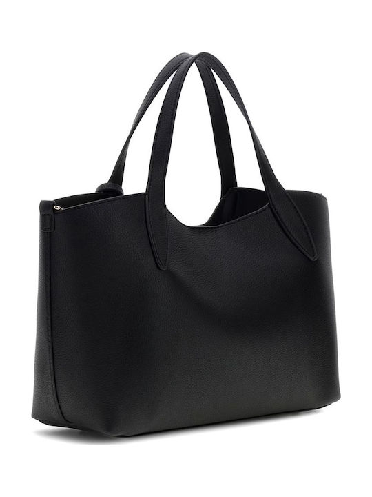 Damen Satchel Tasche Schwarz