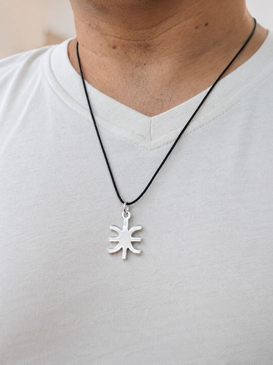 Aris Dentopoulos Jewellery Double Silver Necklace