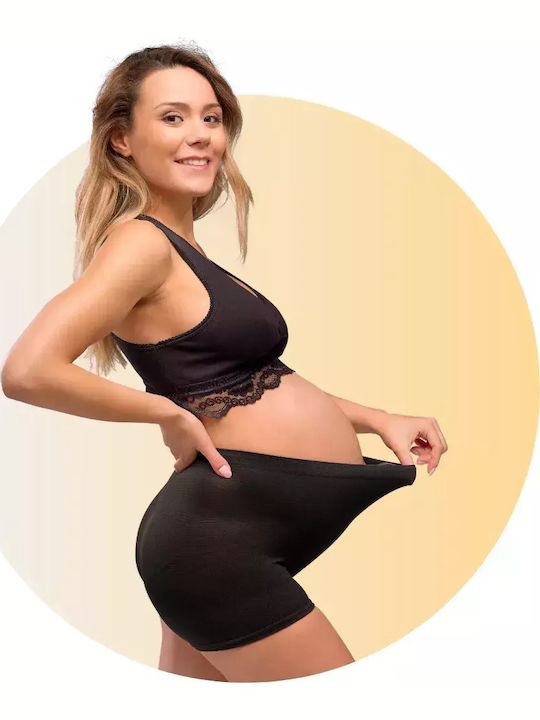 Cariwell Deluxe Black Maternity Brief