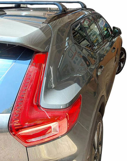 Nordrive Car Roof Bars Roof Rack Nordrive Snap Aluminum Black Locks Volvo Xc40/ex40 2021+ 2018> 2 Pieces Mb.vxc40.06