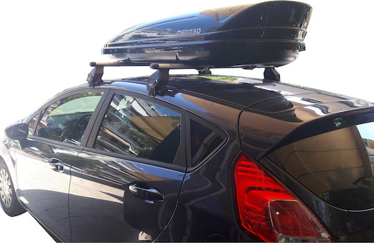 Menabo Kit Aluminum Bars Legs Roof Rack Menabo Mania 400lt Ford Fiesta 2009-2017 3 Pieces M.bfiesta.16