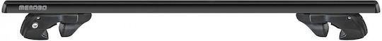Menabo Menabo Aluminum Car Roof Bars Sherman Black 120 Cm Black Color Skoda Octavia Scout 5 Doors 2007> Raised Rails Parallel Bars Set 2 Pieces 12280/mb Mp.12280/mb-252