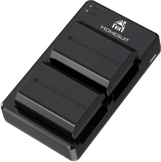 Încărcător de baterii Set 2 Np-fz100 Batteries Compatibil cu Sony