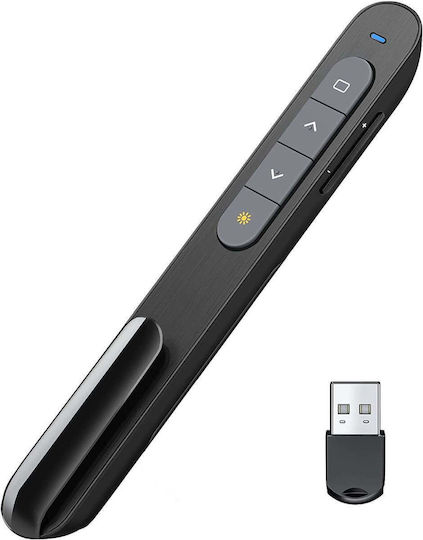 Pointer wireless cu laser roșu