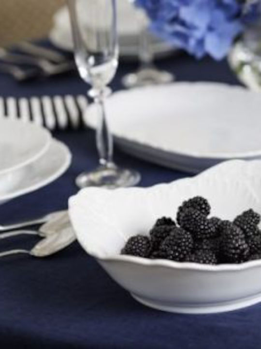 Emfasi White Porcelain Dinnerware Set 44pcs
