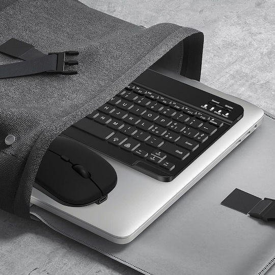 Techsuit WKM1 Ασύρματο Bluetooth Σετ Πληκτρολόγιο & Ποντίκι International English
