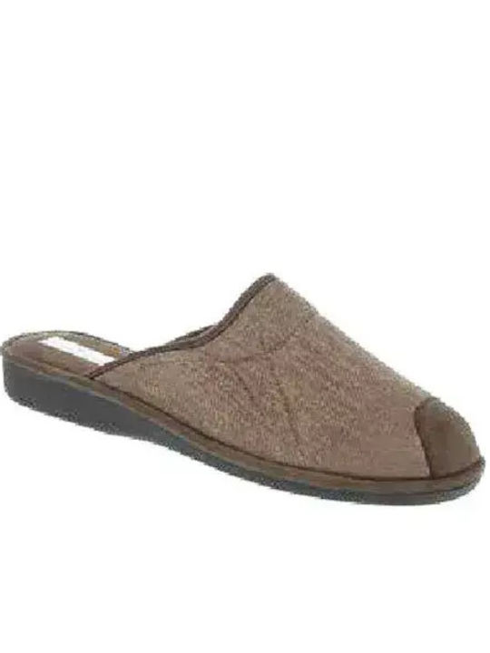 Зимни мъжки чехли Brown