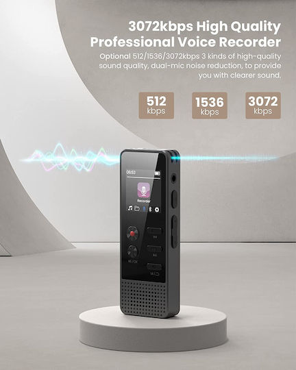 Sprachaufnahmegerät Recorder X001LWYV7R mit Interner Speicher 64GB