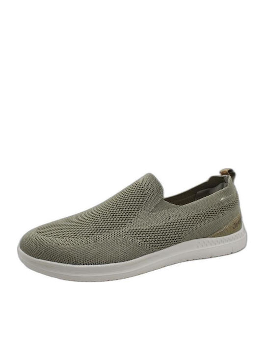 Men's Slip-Ons Beige