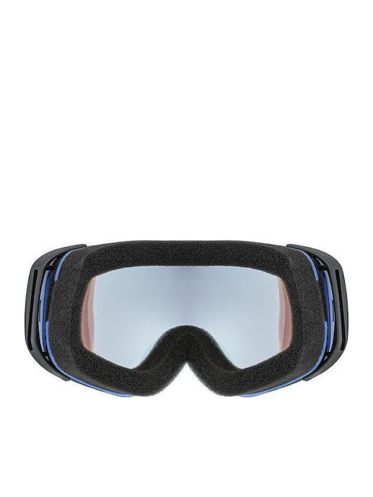 Uvex Scribble FM Mască de Schi și Snowboard pentru Adulți Albastră cu Lentilă Fumurie Albastră