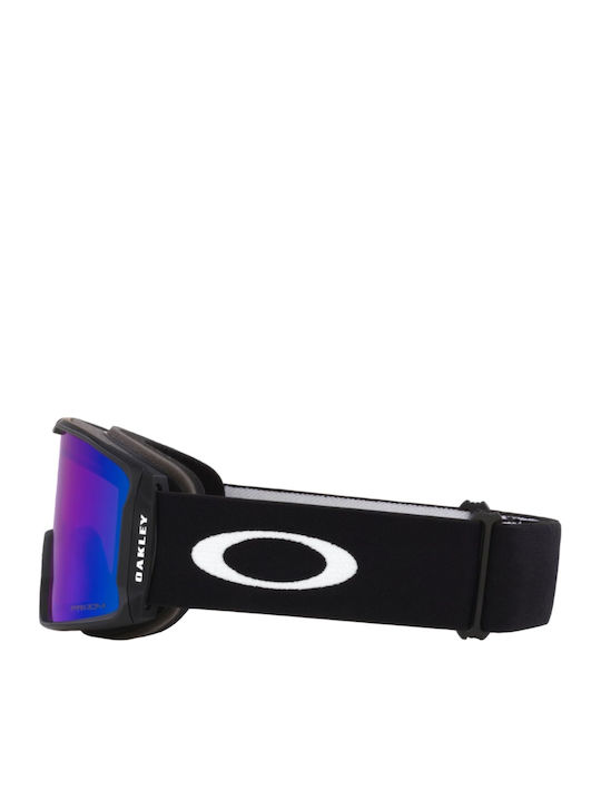 Oakley Line Miner M Masca de schi și snowboard Pentru adulți Negru cu Lentilă în culoarea Negru