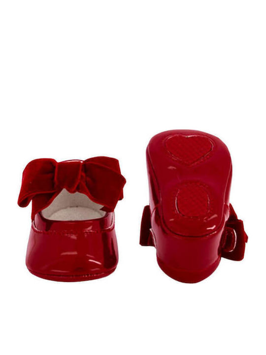 Mayoral Baby Soft-Sole Red Ballet Flats