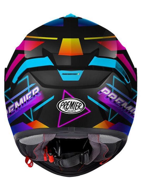 Premier Evoluzione RT9BM Cască Moto Față Întreagă 1520gr cu Pinlock și Vizieră Solară